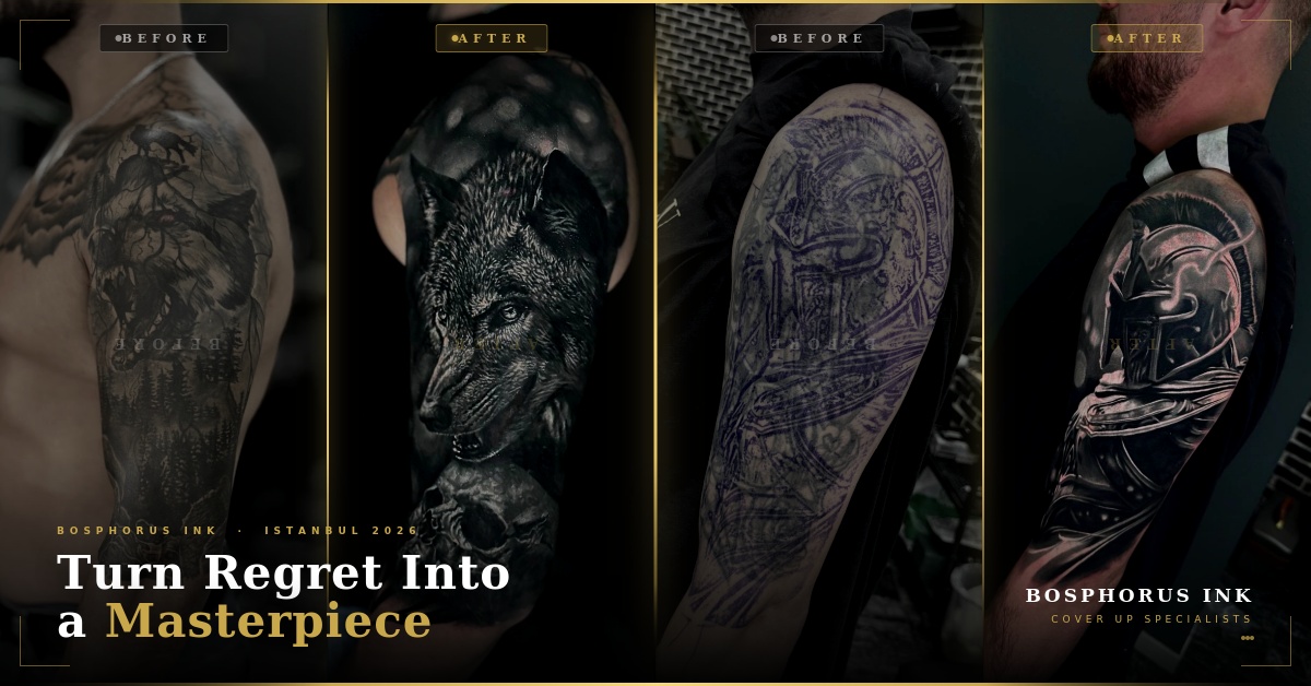 Cover Up Dövme İstanbul 2026: Pişmanlığı Şahesere Dönüştürün