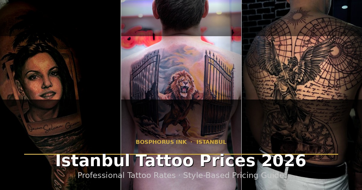 İstanbul Dövme Fiyatları 2026 | Profesyonel Dövme Ücretleri