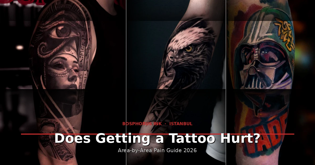 Dövme Yaptırmak Acıyor Mu? Bölge Bölge Ağrı Rehberi 2026