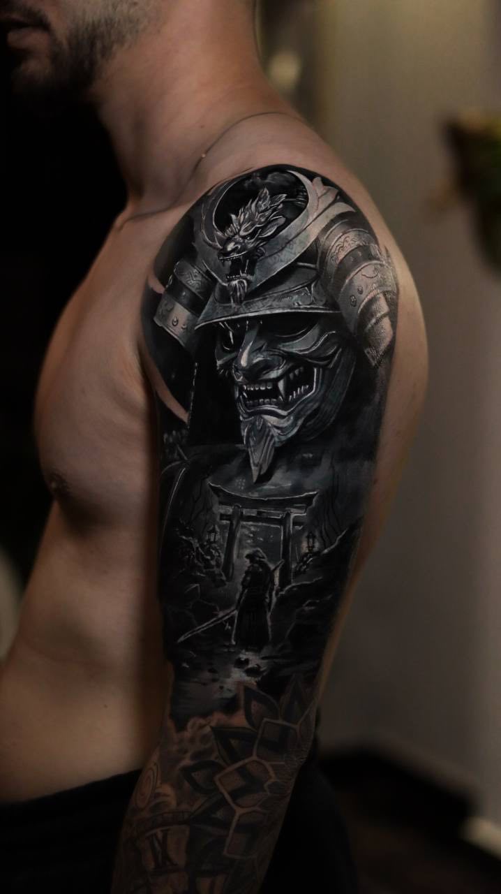 Traditionelles japanisches Tattoo Design