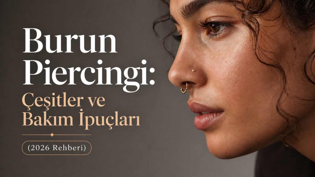 Burun piercingi çeşitleri: nostril, septum, high nostril ve diğer tipler