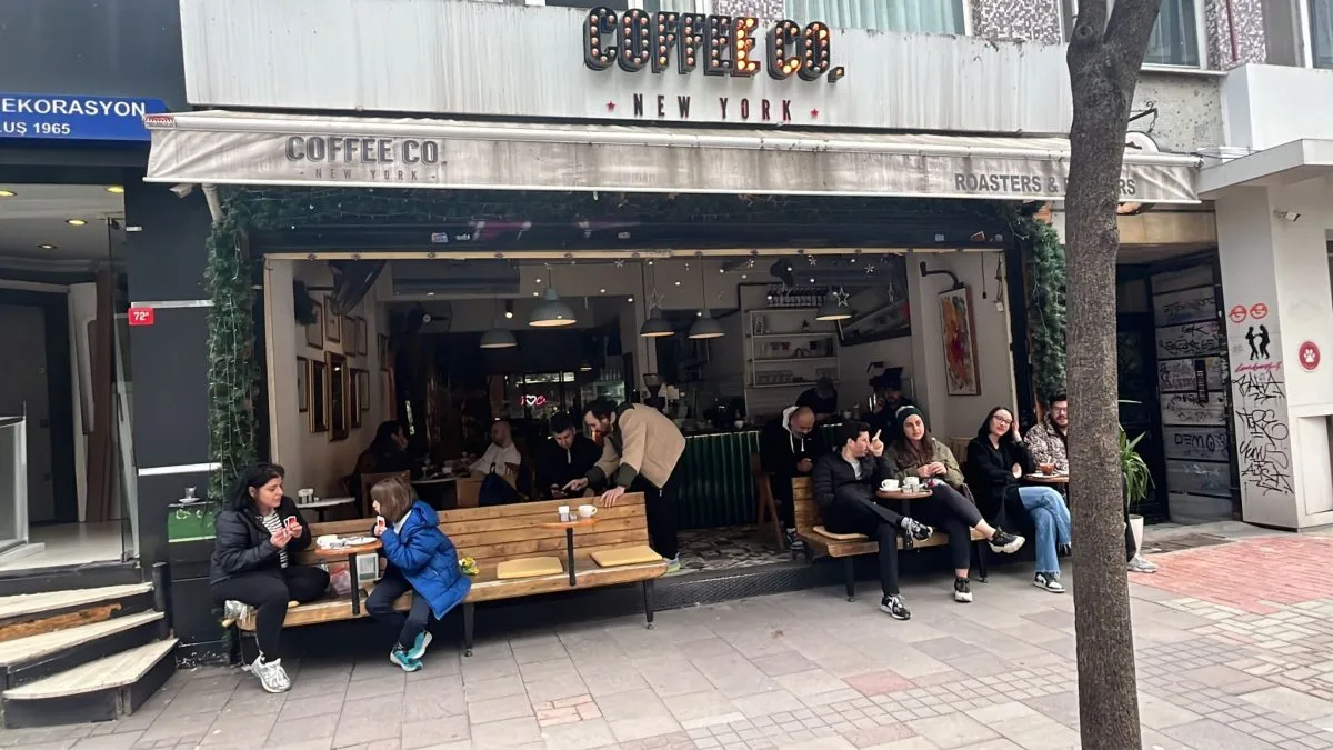 Coffeeco NY Beşiktaş Ihlamurdere Caddesi dış cephe görünümü