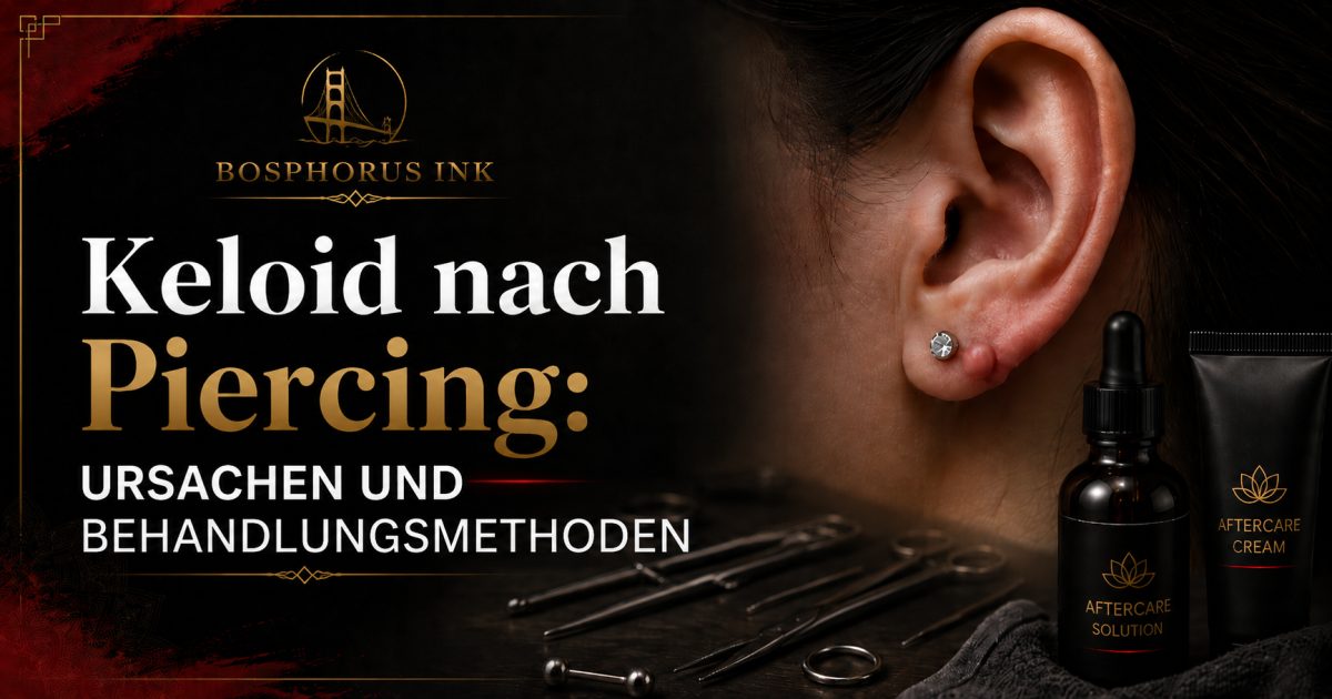 Keloid nach Piercing: Ursachen, Symptome und Behandlungsmethoden