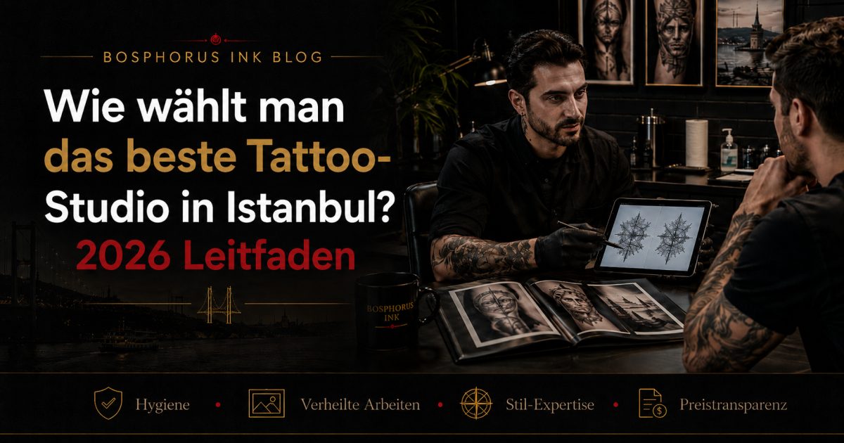 Das beste Tattoo-Studio in Istanbul finden – Ratgeber 2026