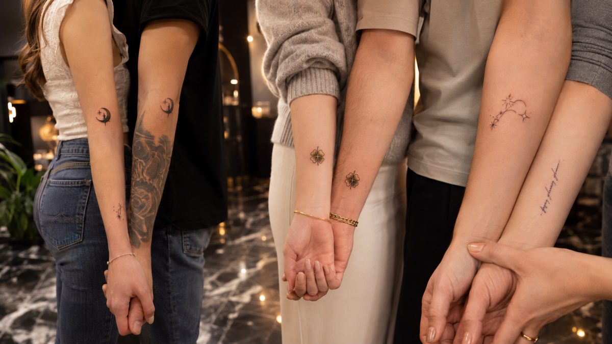 Partner-Tattoo Ideen: Bedeutungsvolle und elegante Kombinationen