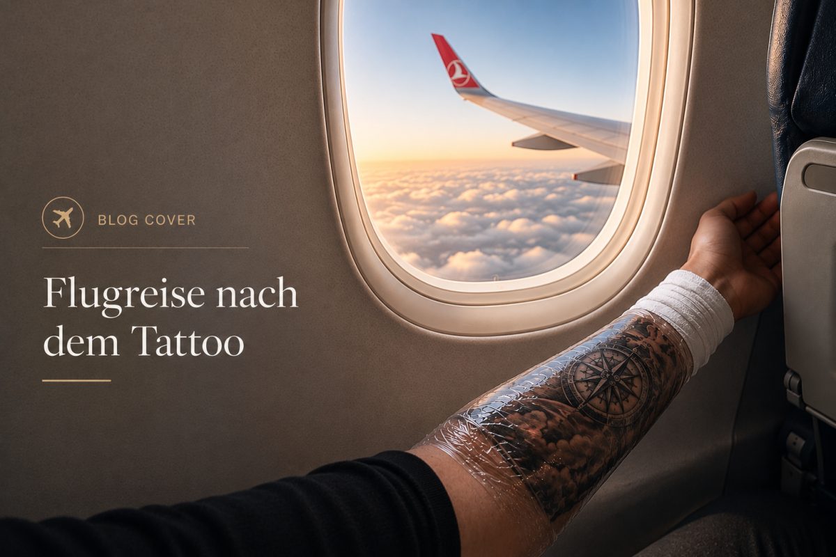 Fliegen nach dem Tattoo: Was du wissen musst
