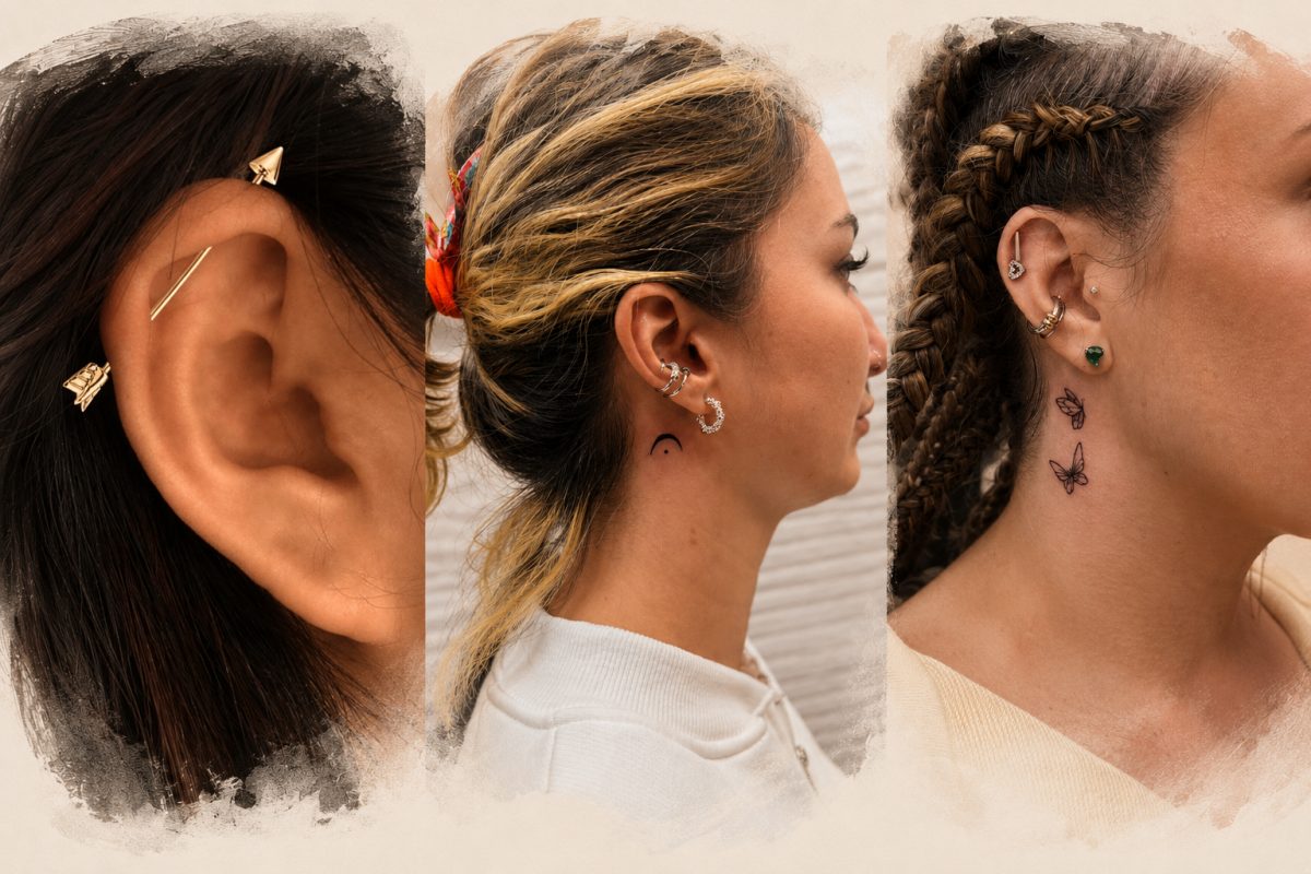 Ohrpiercing-Ratgeber: Helix, Tragus, Daith und Industrial