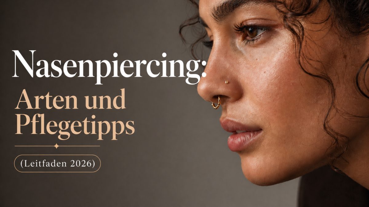 Nasenpiercings: Arten, Heilungszeiten und Pflege (2026)