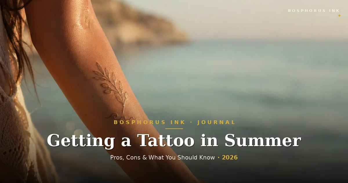 Getting a tattoo in summer — healing, sun protection, and aftercare guide