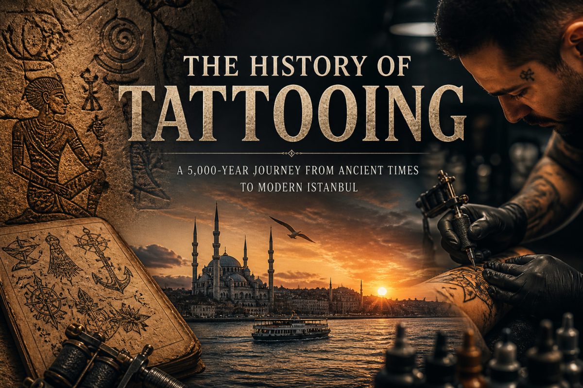 The History of Tattooing: A 5,000-Year Journey from Ancient Times to Modern Istanbul