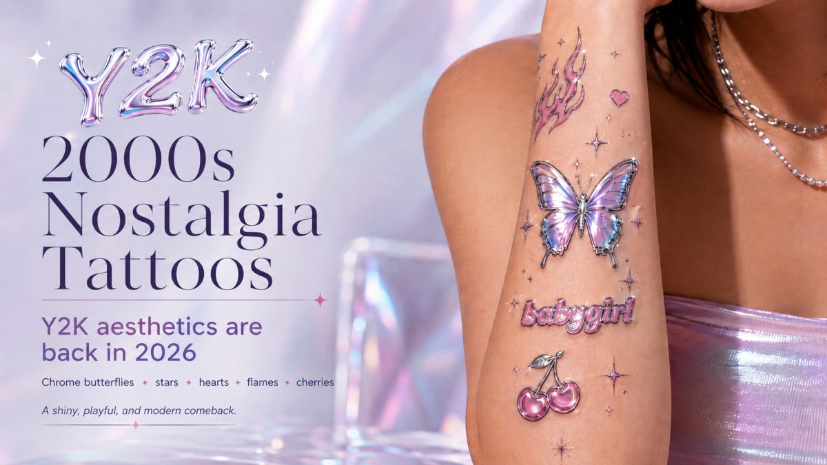 2000s Nostalgia Tattoos: The Aesthetic of the 2000s Returns to the Stage