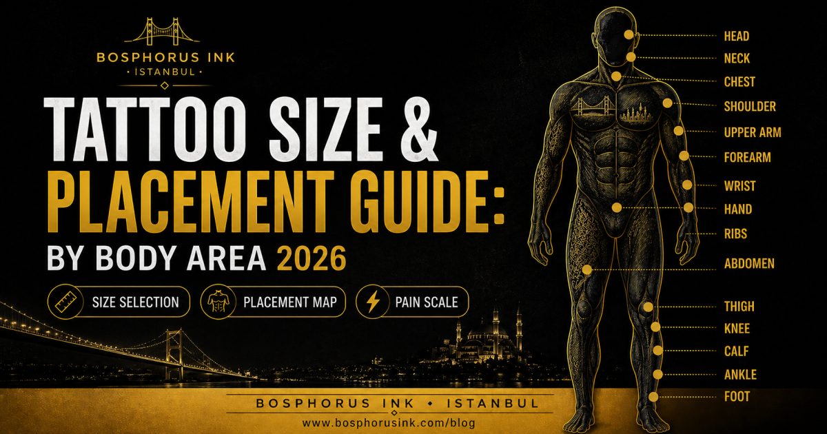 Tattoo Size and Placement Guide by Body Area | Istanbul