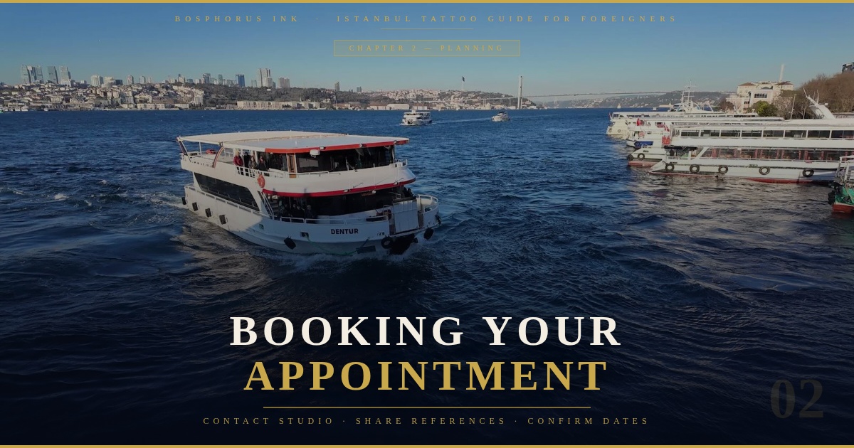 Tattoo-Termin in Istanbul buchen &mdash; Bosporus-F&auml;hre