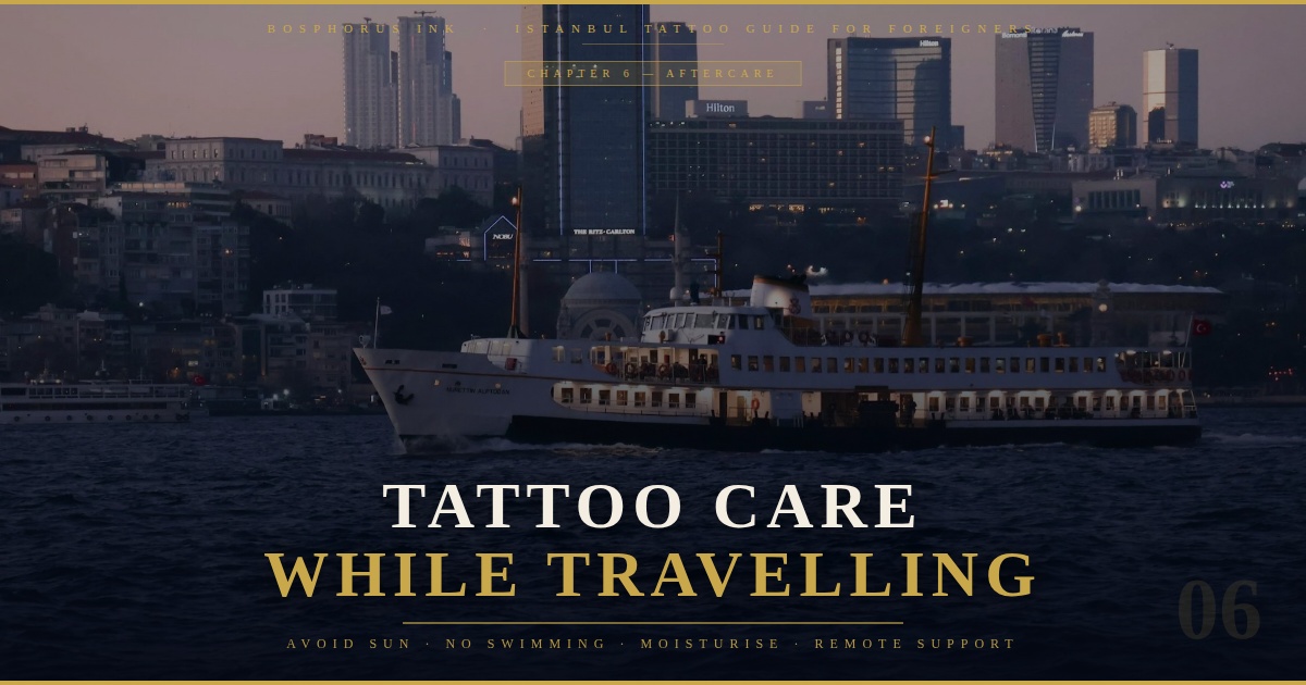 Istanbul-inspired tattoo designs &mdash; Blue Mosque and Bosphorus Bridge