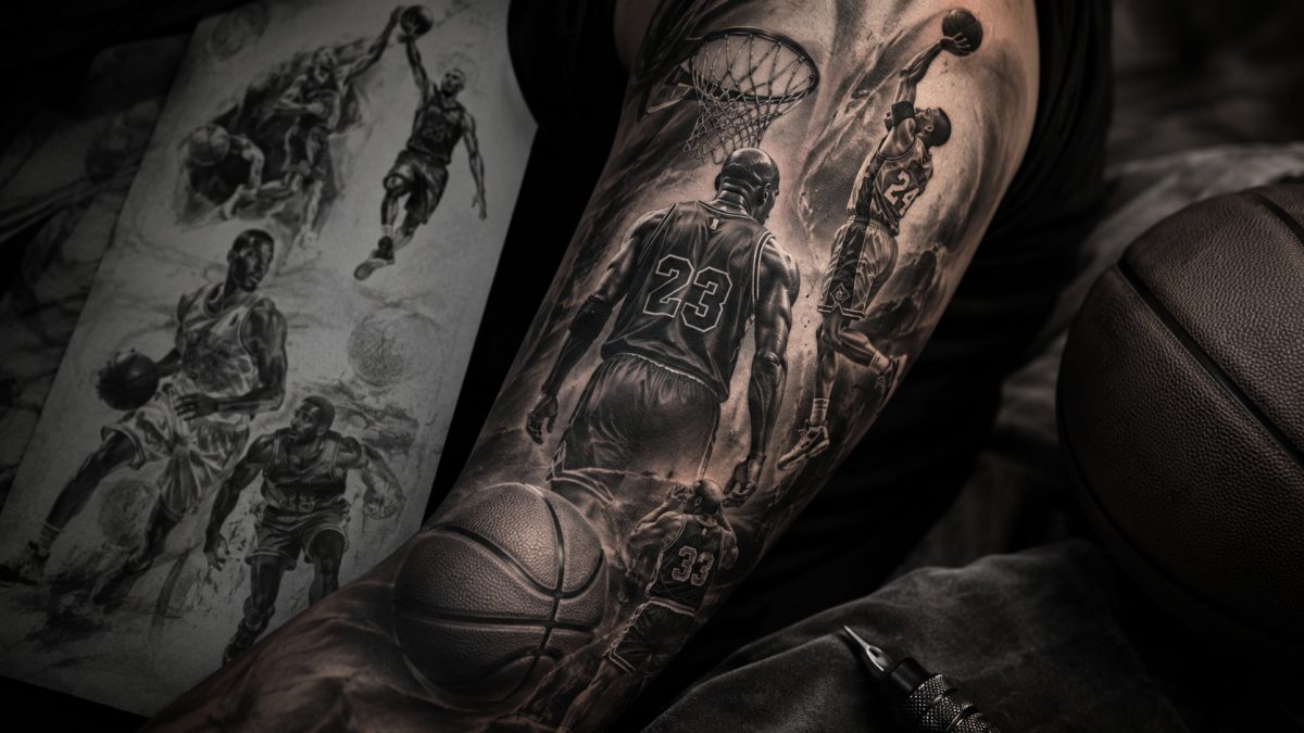 Basketbol Dövmeleri: NBA Efsaneleri ve Forma Numaraları