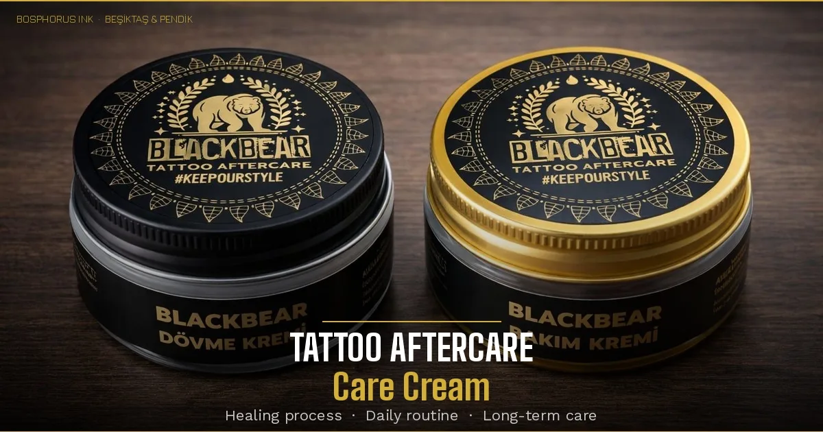 Recommended aftercare cream and moisturiser for tattoos — Bosphorus Ink Istanbul