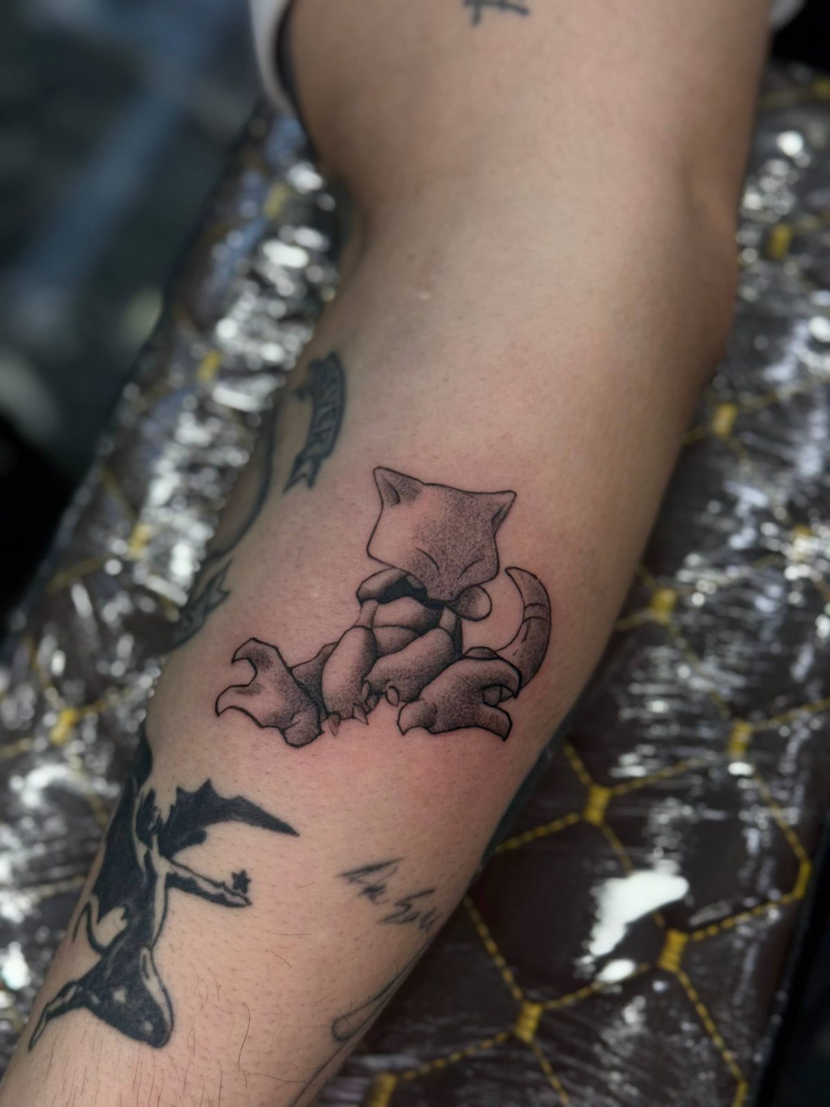 Pokemon Cubone Sitzend Anime Arm Tattoo Istanbul - Tattoo · Rıdvan | Bosphorus Ink Portfolio