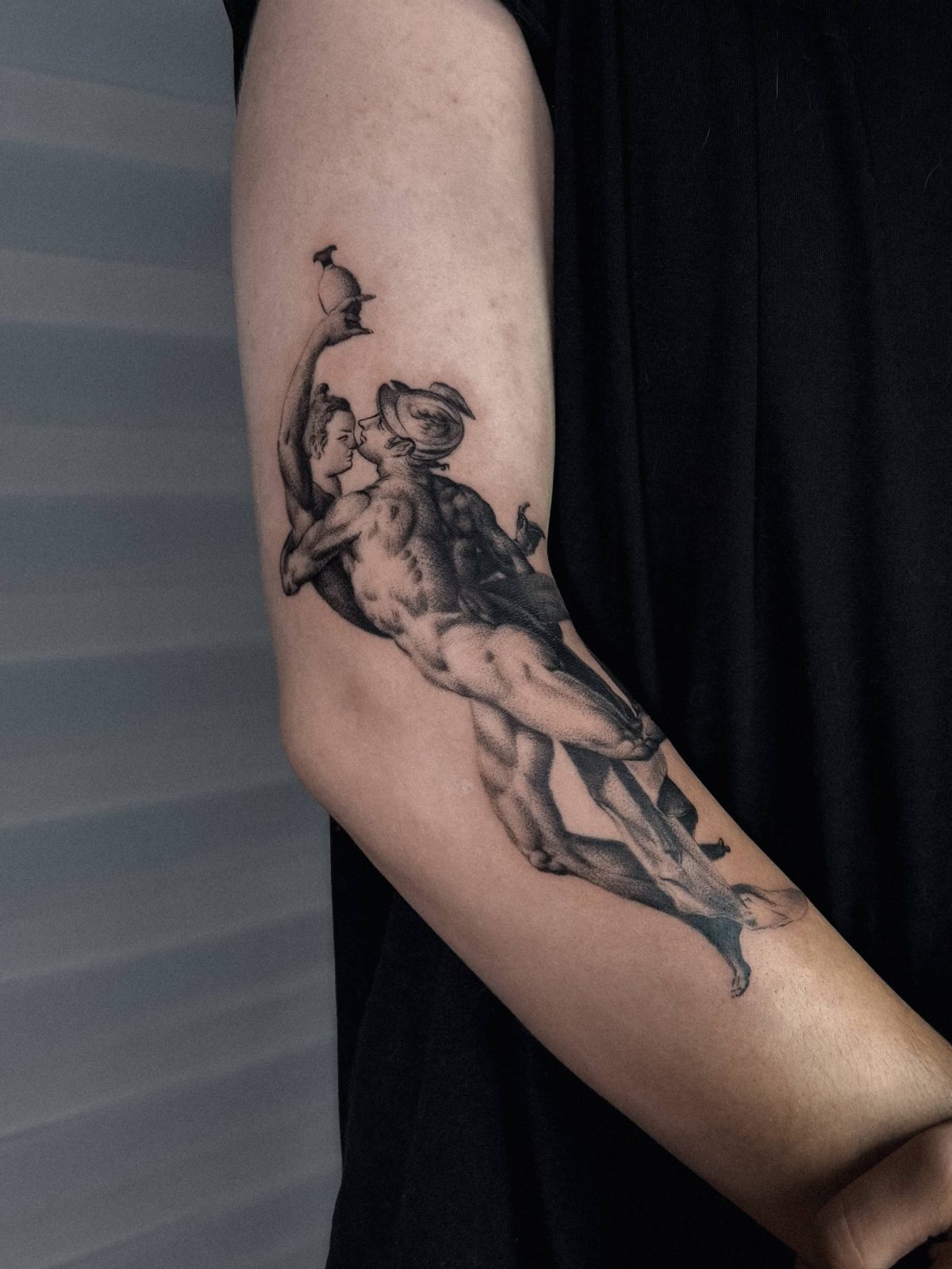 Apollo und Hermes Mythologie Arm Tattoo Istanbul - Tattoo · Rıdvan | Bosphorus Ink Portfolio