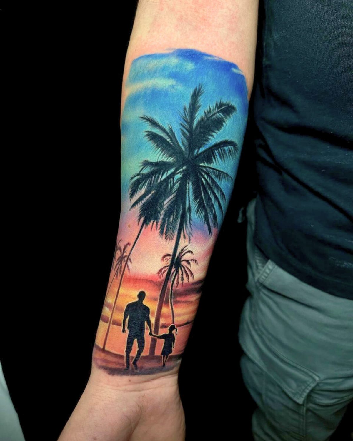 Buntes Familien Design Tattoo Istanbul | Bosphorus Ink - Tattoo | Bosphorus Ink Portfolio