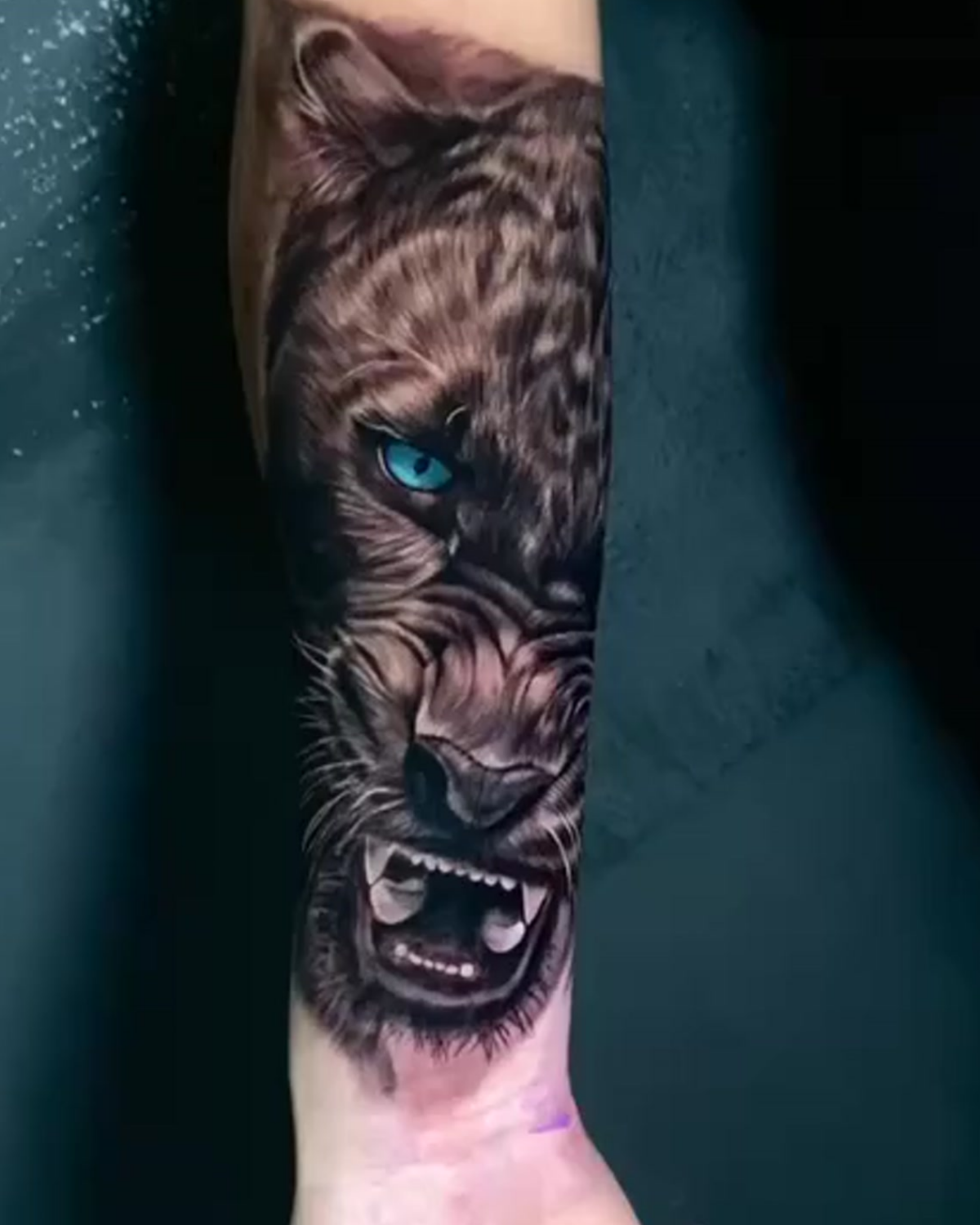 Jaguar Design | Cover-up Tattoo Istanbul | Bosphorus Ink - Cover-up | Bosphorus Ink Portfolio