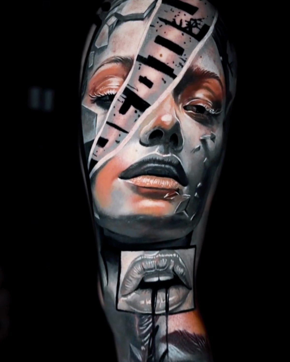 Einzigartiges Graues Design Tattoo Istanbul | Bosphorus Ink - Tattoo | Bosphorus Ink Portfolio