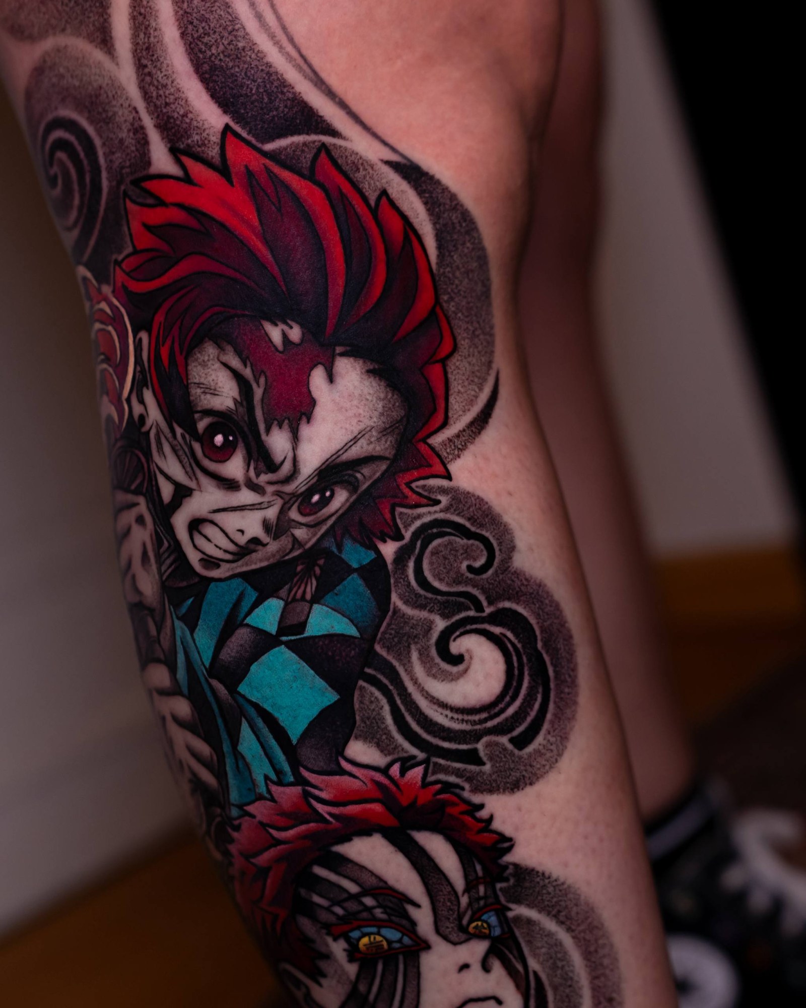 Anime Red-Haired Character Arm Tattoo | Istanbul