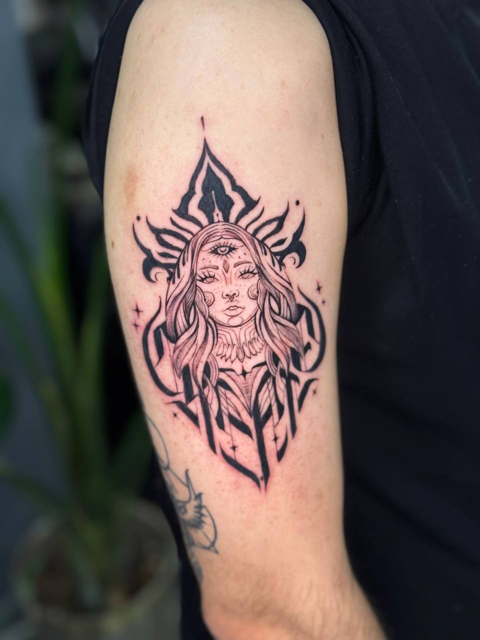 Anime Angel Figure Arm Tattoo | Istanbul