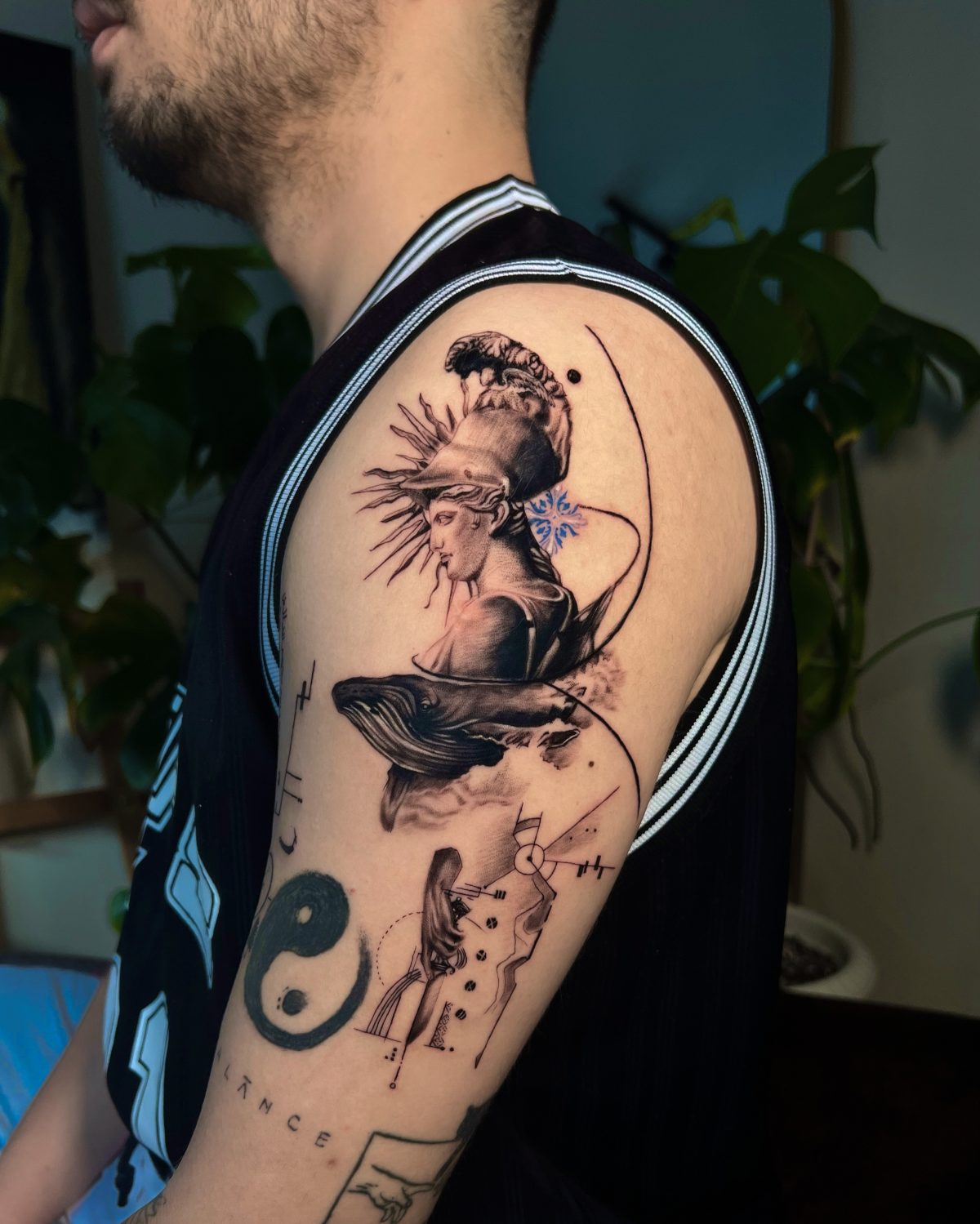 Mythologische Frau und Wal Arm Tattoo | Bosphorus Ink - Tattoo · Melike | Bosphorus Ink Portfolio