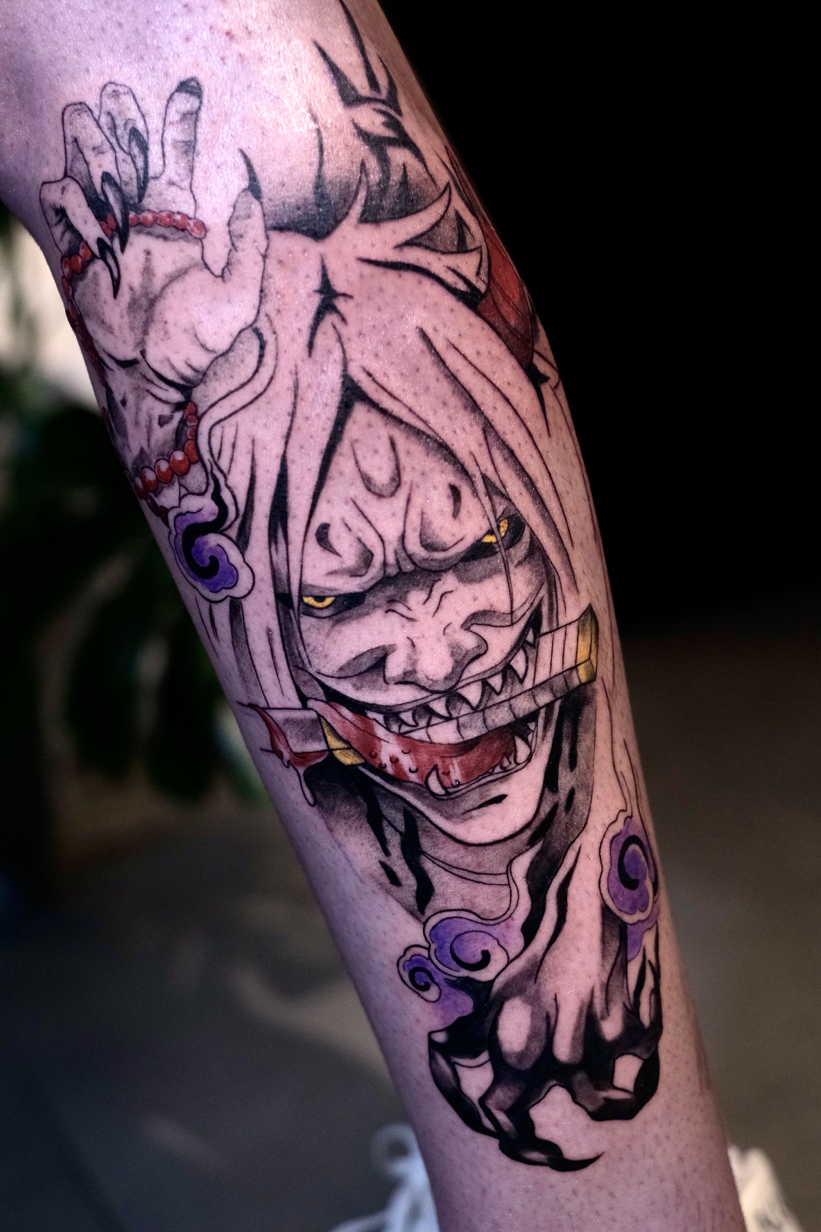 Demon Slayer Douma Anime Arm Tattoo Istanbul | Bosphorus Ink - Tattoo · Sude | Bosphorus Ink Portfolio