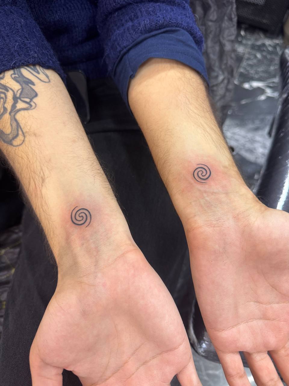 Matching Symbol Couple Tattoo | Wrist-Hand Istanbul