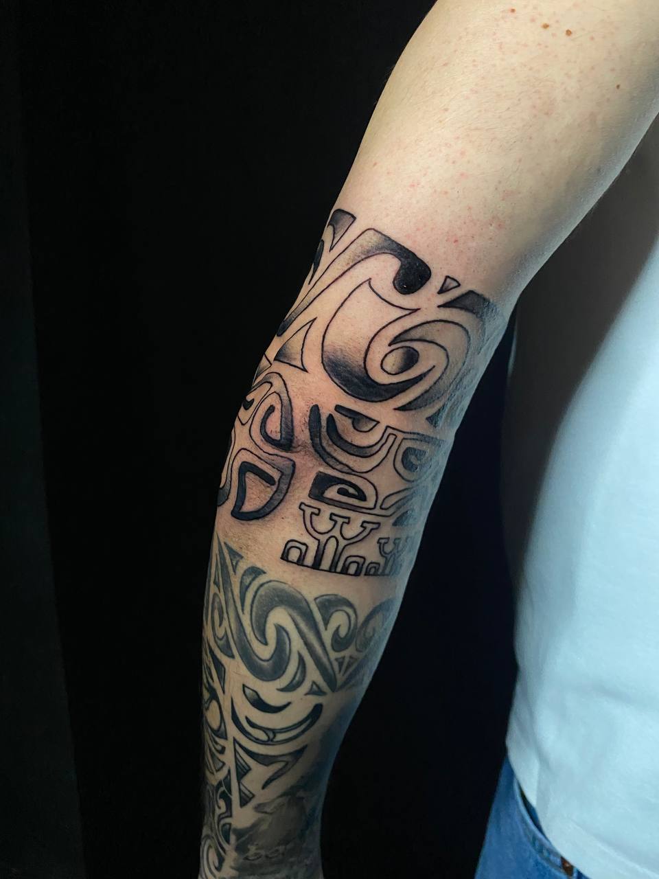 Maori Sleeve Armtattoo | Istanbul - Maori-Tattoo | Bosphorus Ink Portfolio