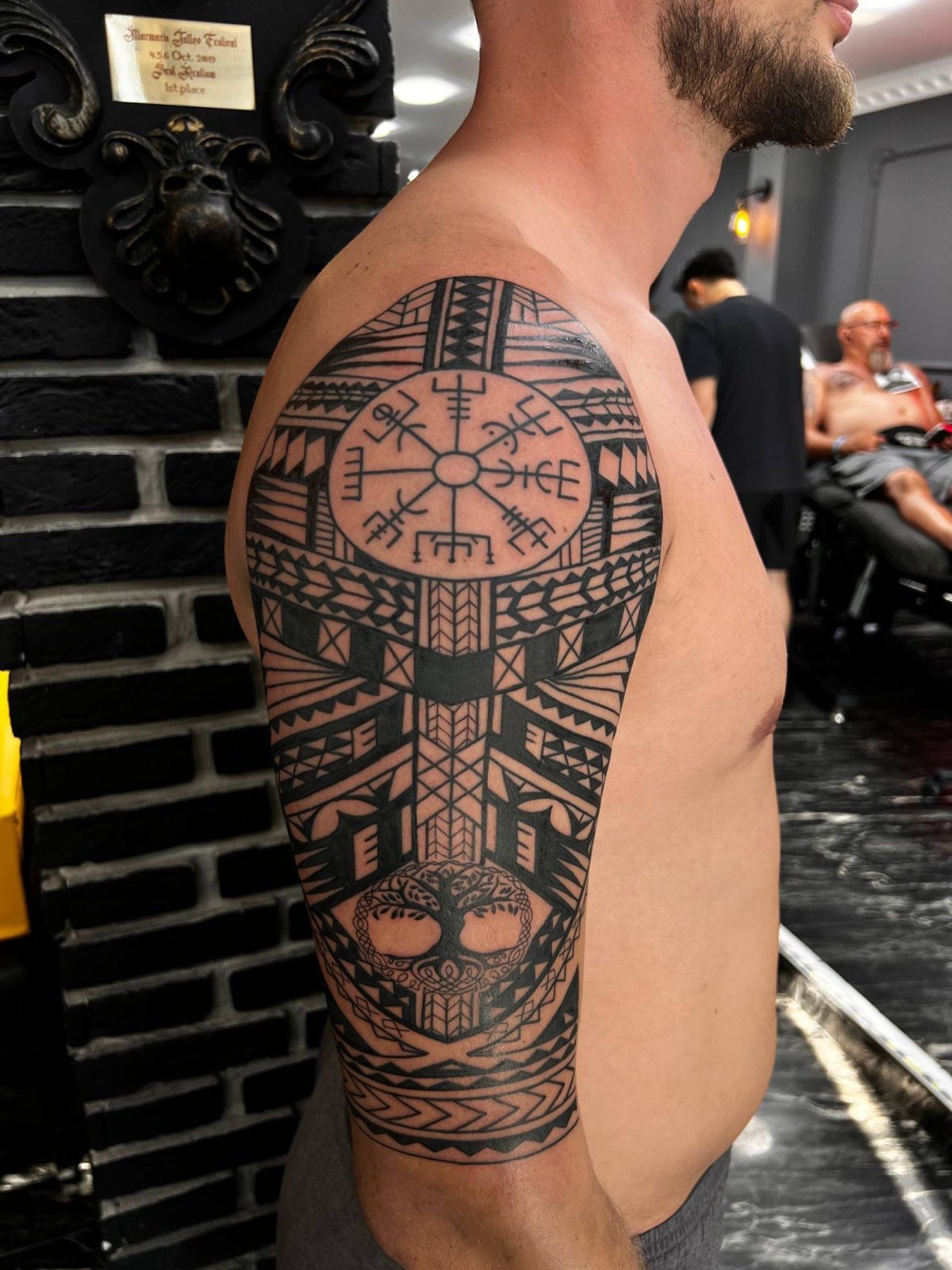 Maori-Stil Sleeve Armtattoo | Istanbul - Maori-Tattoo | Bosphorus Ink Portfolio