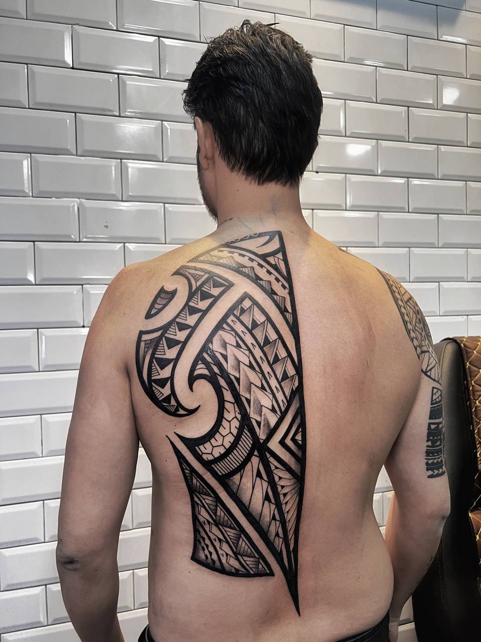 Maori Rücken-Tattoo (Full Back) | Istanbul - Maori-Tattoo | Bosphorus Ink Portfolio