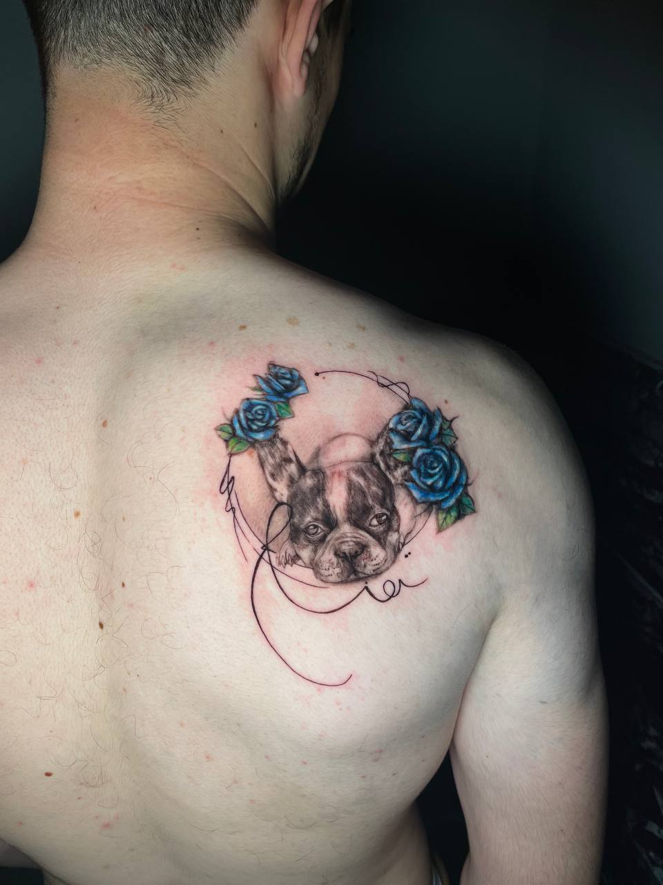 Cat Portrait Calf Tattoo | Micro Realism Istanbul 2