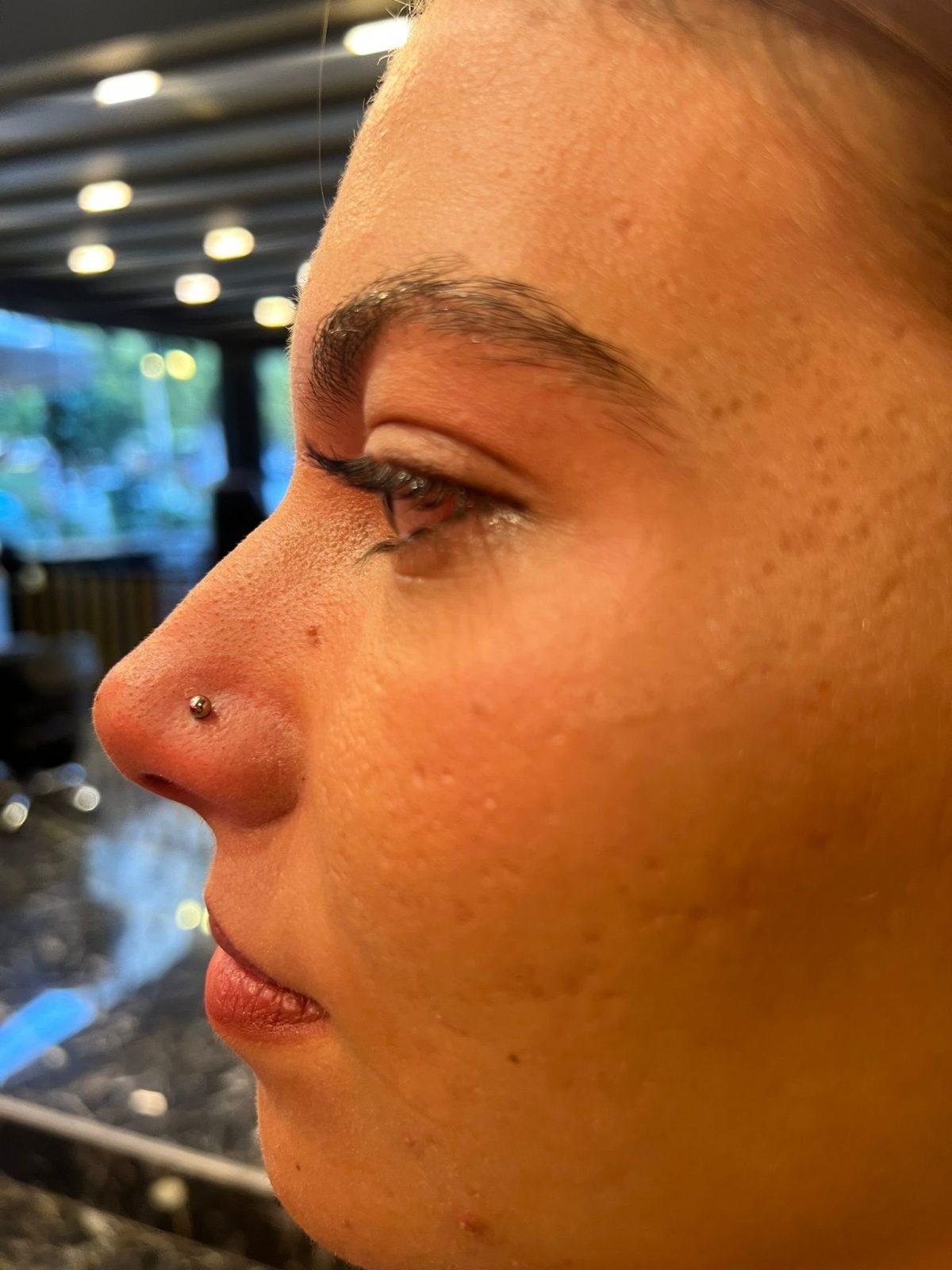 Nasenflügel Piercing | Istanbul Bosphorus Ink