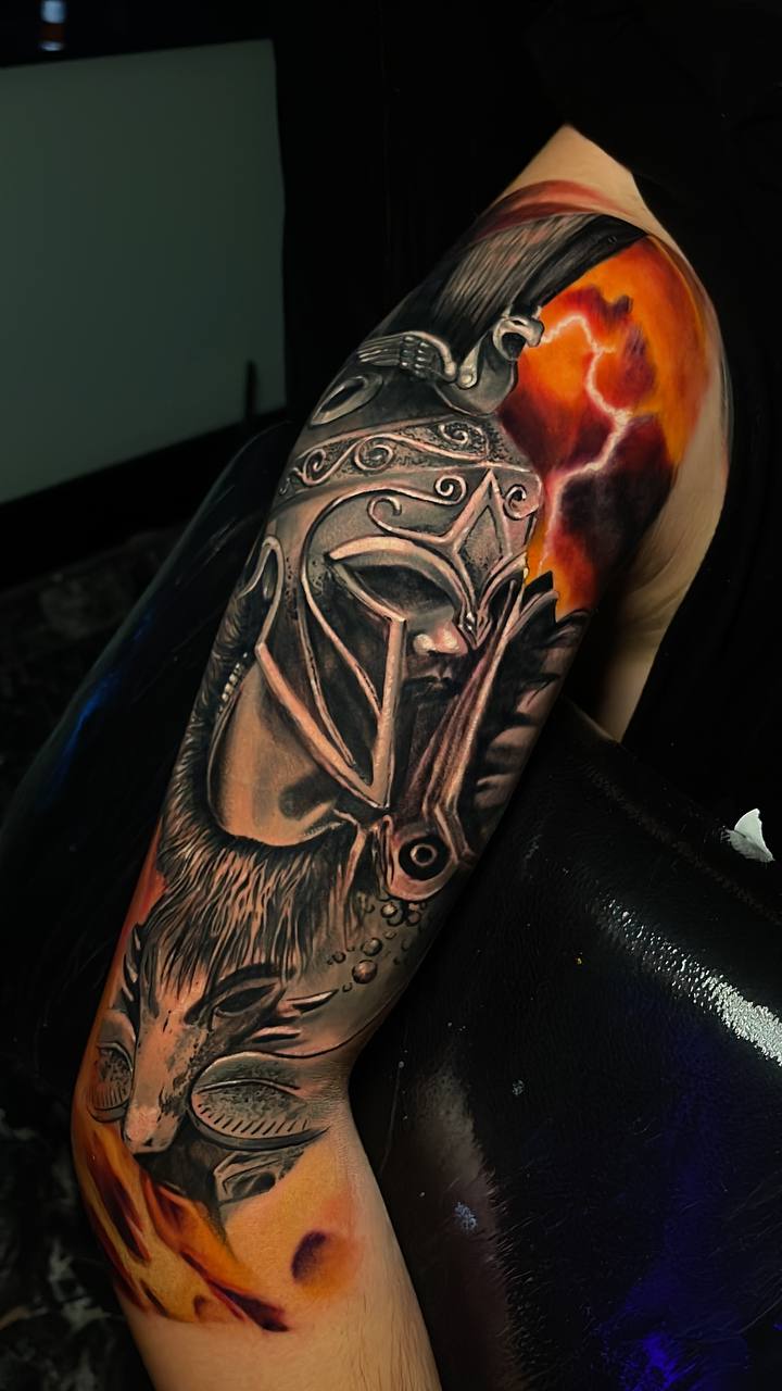 Realistic Mechanical Robot Arm Tattoo | Istanbul