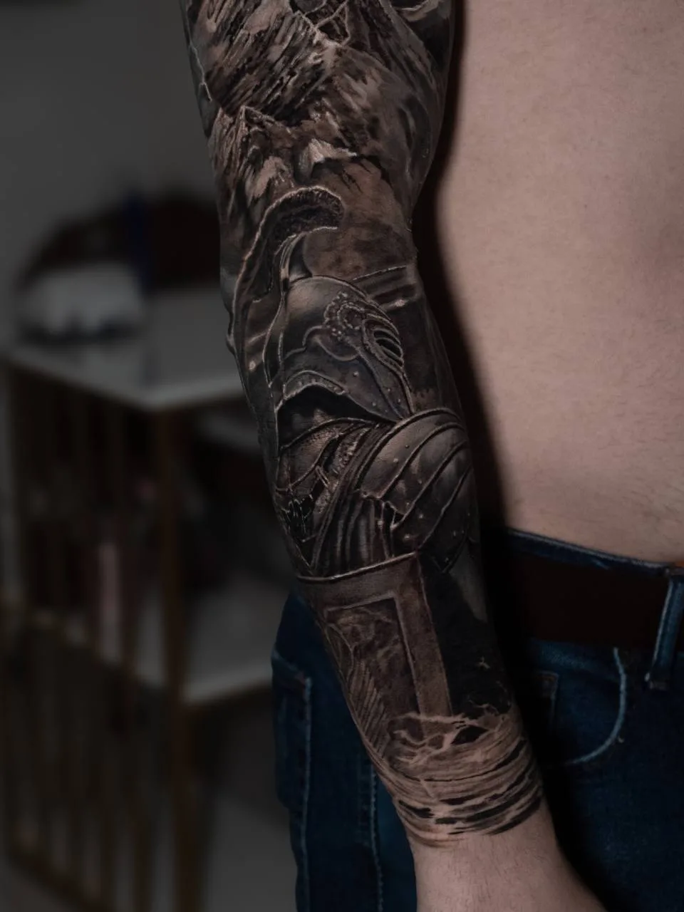 Spartalı Savaşçı ve | Bosphorus Ink - Tattoo | Bosphorus Ink Portfolio