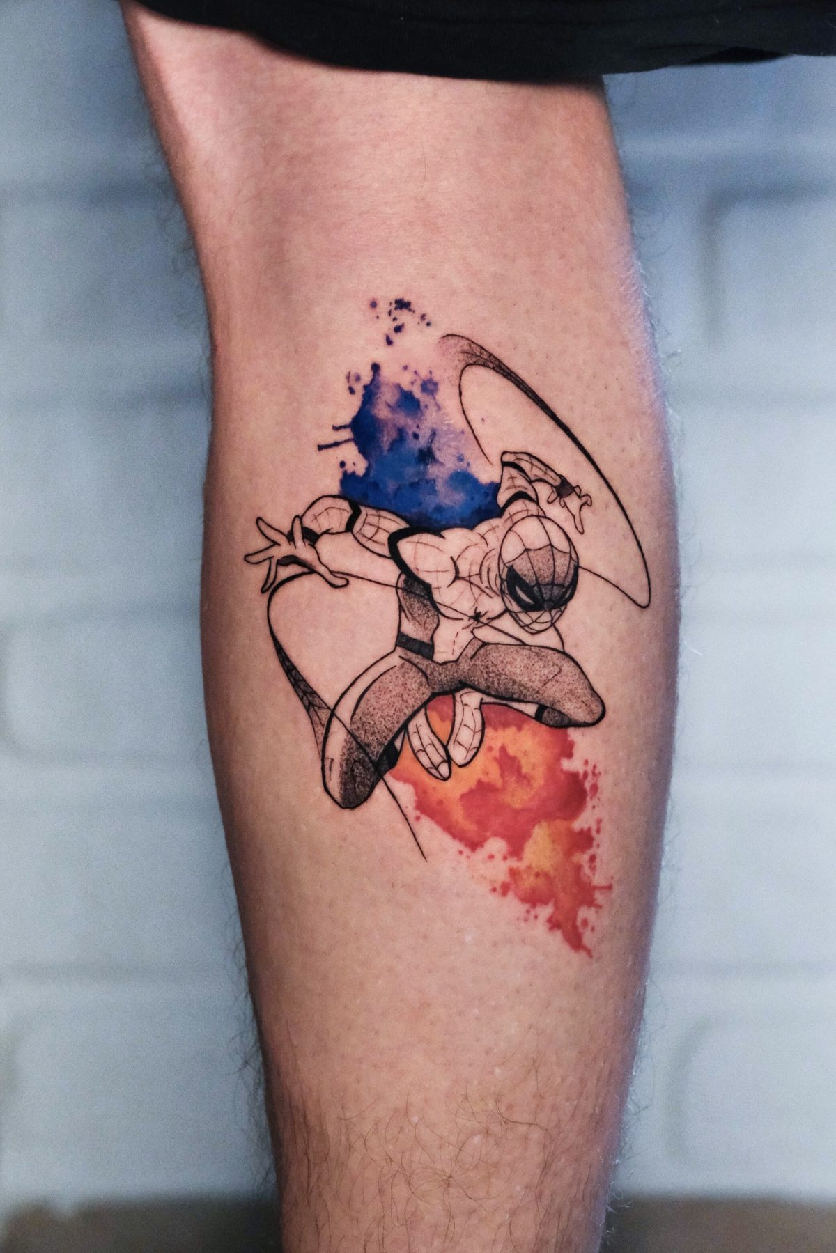 Örümcek Adam Dövmesi | Bosphorus Ink - Tattoo · Sude | Bosphorus Ink Portfolio