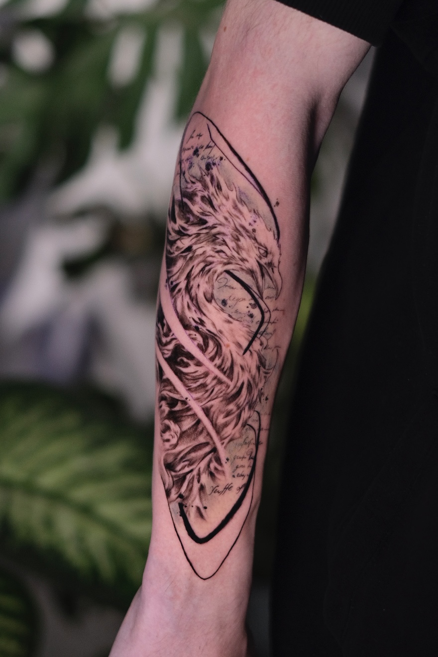 Realistik Kurt Dövmesi | Bosphorus Ink - Tattoo · Sude | Bosphorus Ink Portfolio