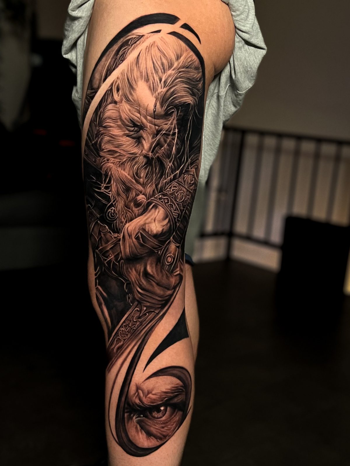 Wikinger Krieger Full Sleeve Tätowierung | Bosphorus Ink - Tattoo · Melike | Bosphorus Ink Portfolio